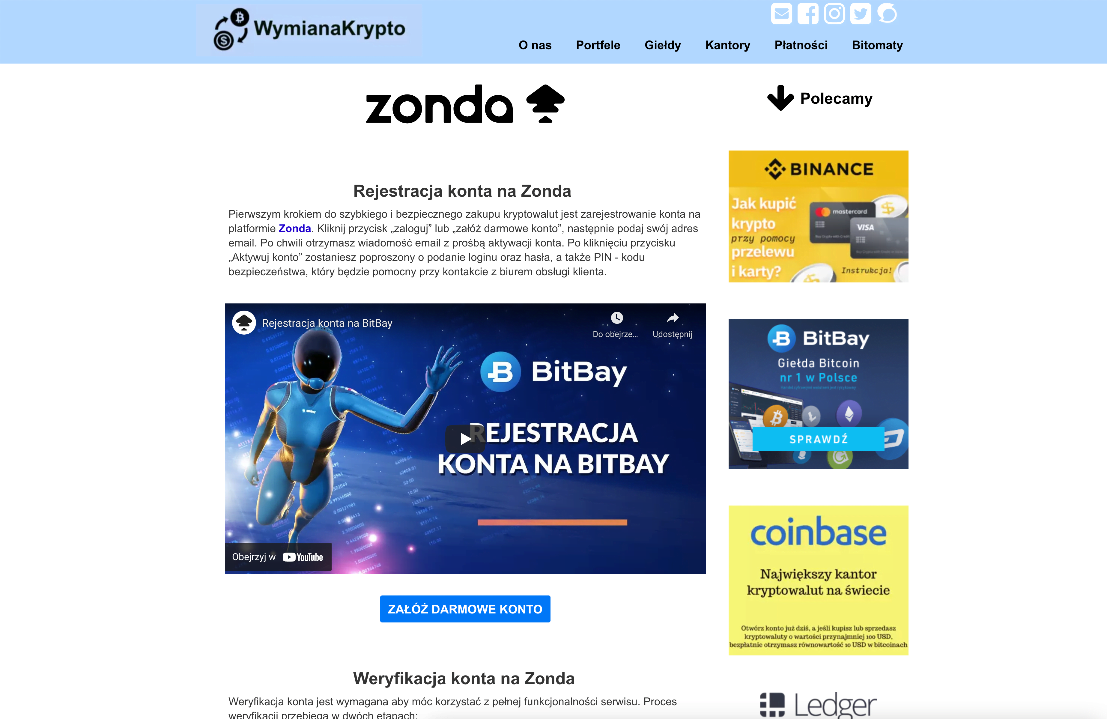 Zonda - Polska giełda kryptowalut, poradnik, rejestracja, zakup